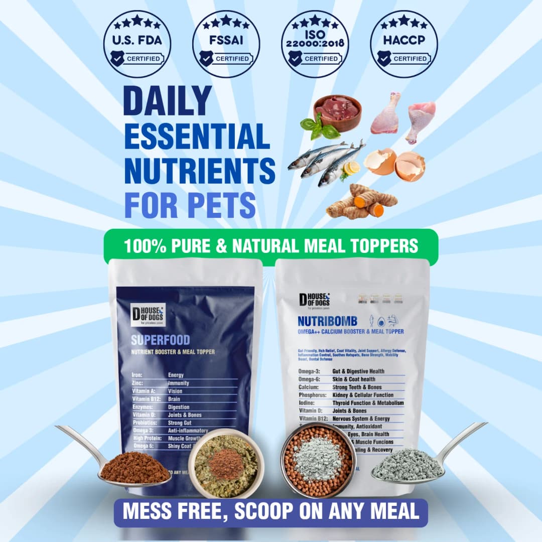 House of Dogs Meal Topper Products